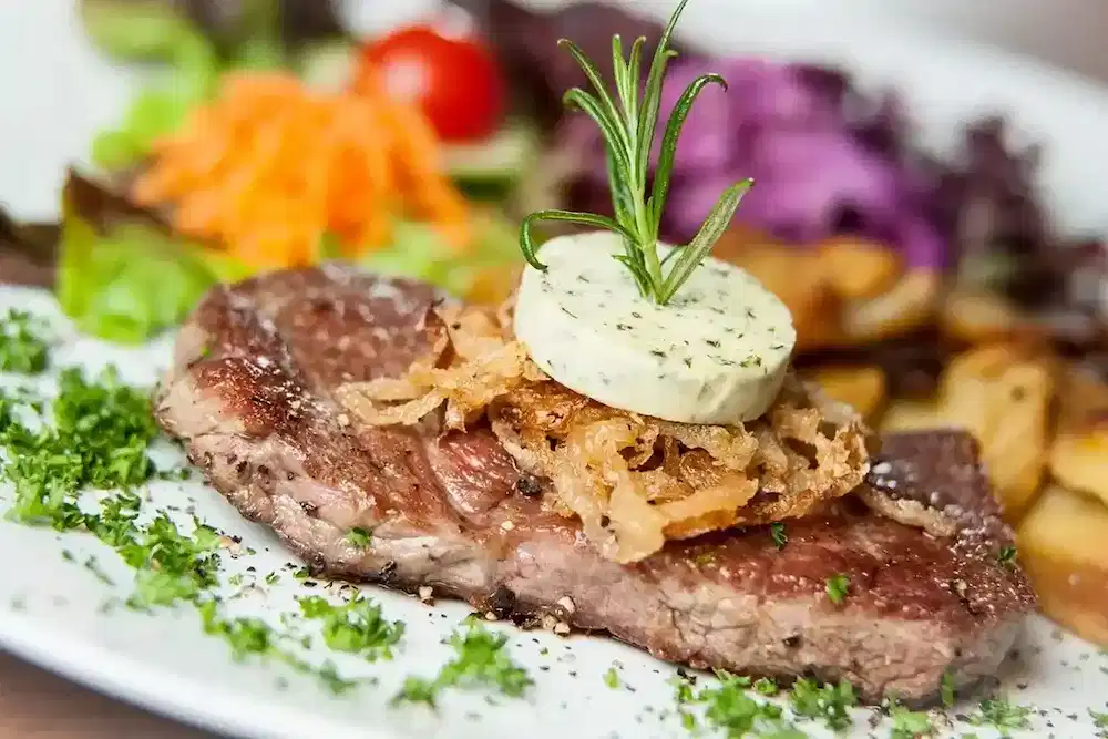 Restaurant Flavorful Image of a Steak